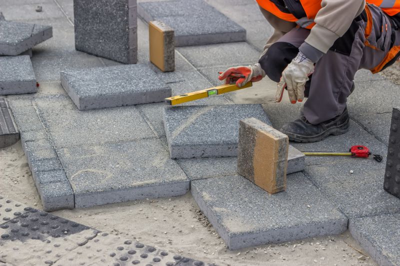 Paver Placement Process