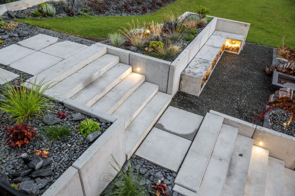 Concrete Landscaping in Crown Point