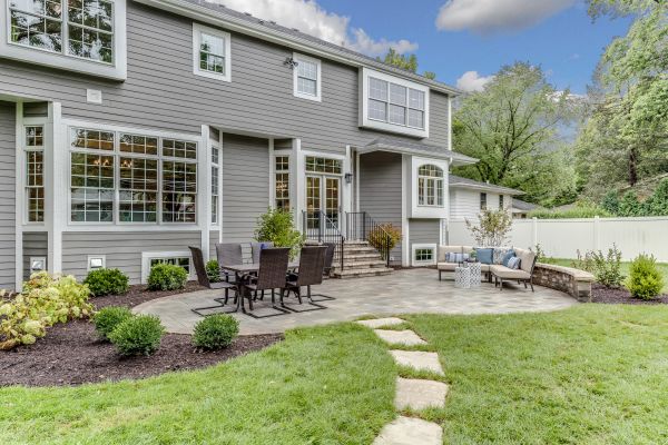 Concrete Patio Landscaping in Crown Point