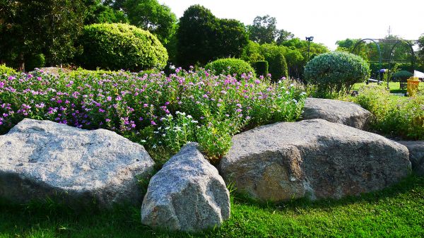 Boulder Landscaping in Crown Point