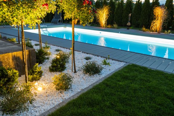 Pool Landscaping Service in Crown Point