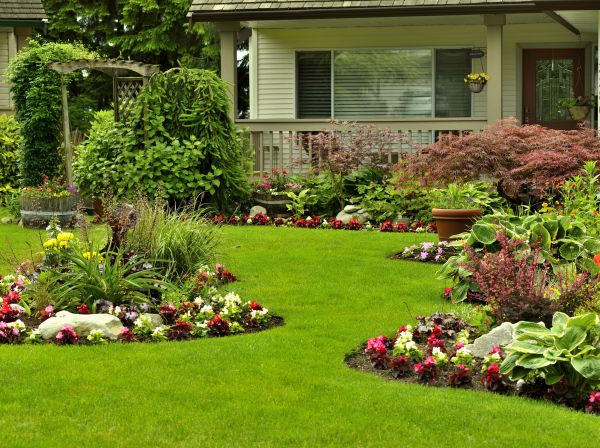 Flower Garden Planting in Crown Point